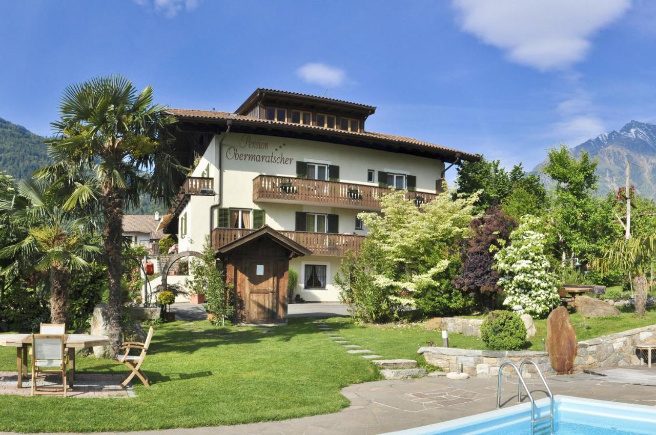 Obermaratscher Apartments Residence Lagundo Esterno foto