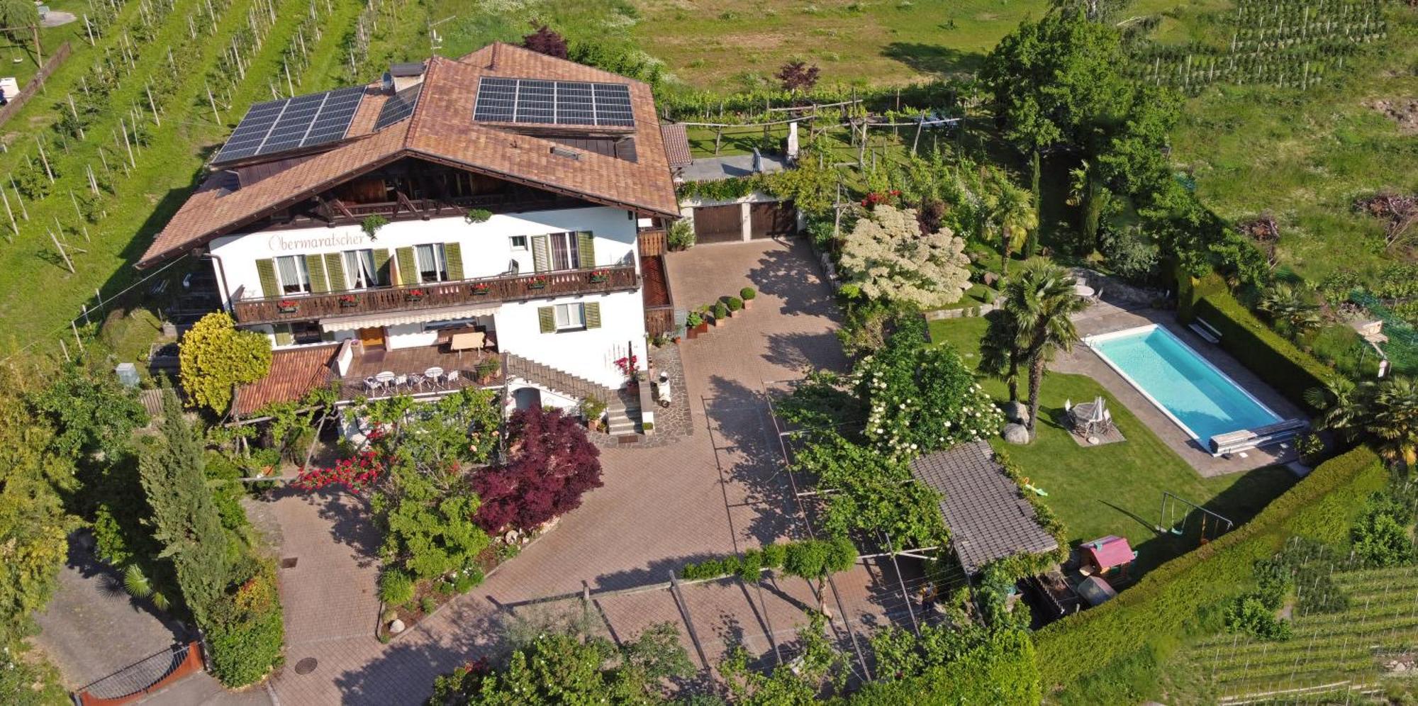 Obermaratscher Apartments Residence Lagundo Esterno foto